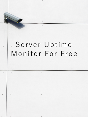 Server Uptime Monitor For Free