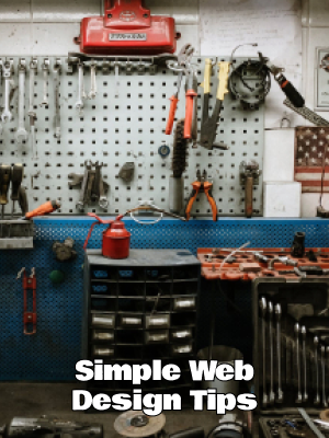 Simple Web Design Tips