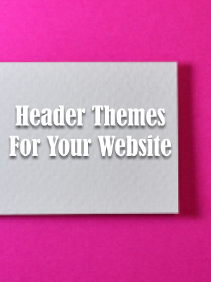 Header Themes For Your Website